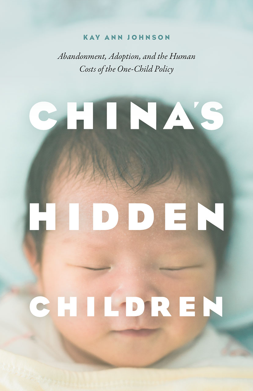 《中國隱藏的孩子：棄養，收養與一胎化政策的人性代價》書封。